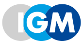 IGM website logo wit